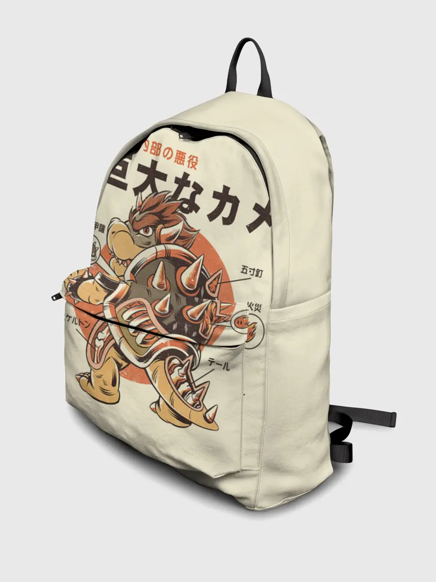 Рюкзак джинсовый / Bowserzilla - Super Mario Bros