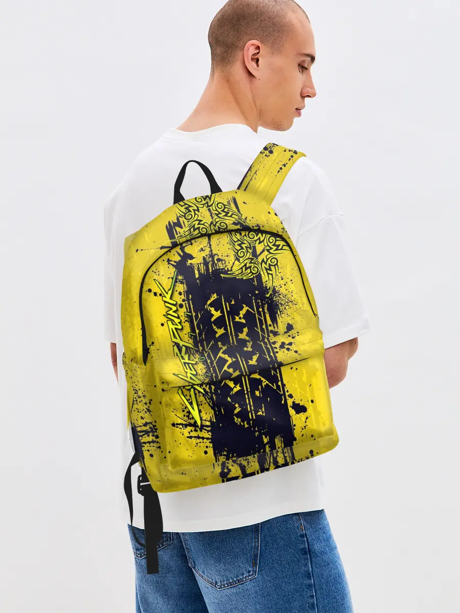 Рюкзак джинсовый / CYBERPUNK 2077