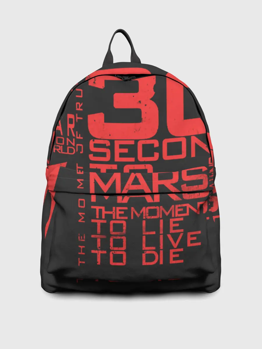 Рюкзак джинсовый / 30 SECONDS TO MARS