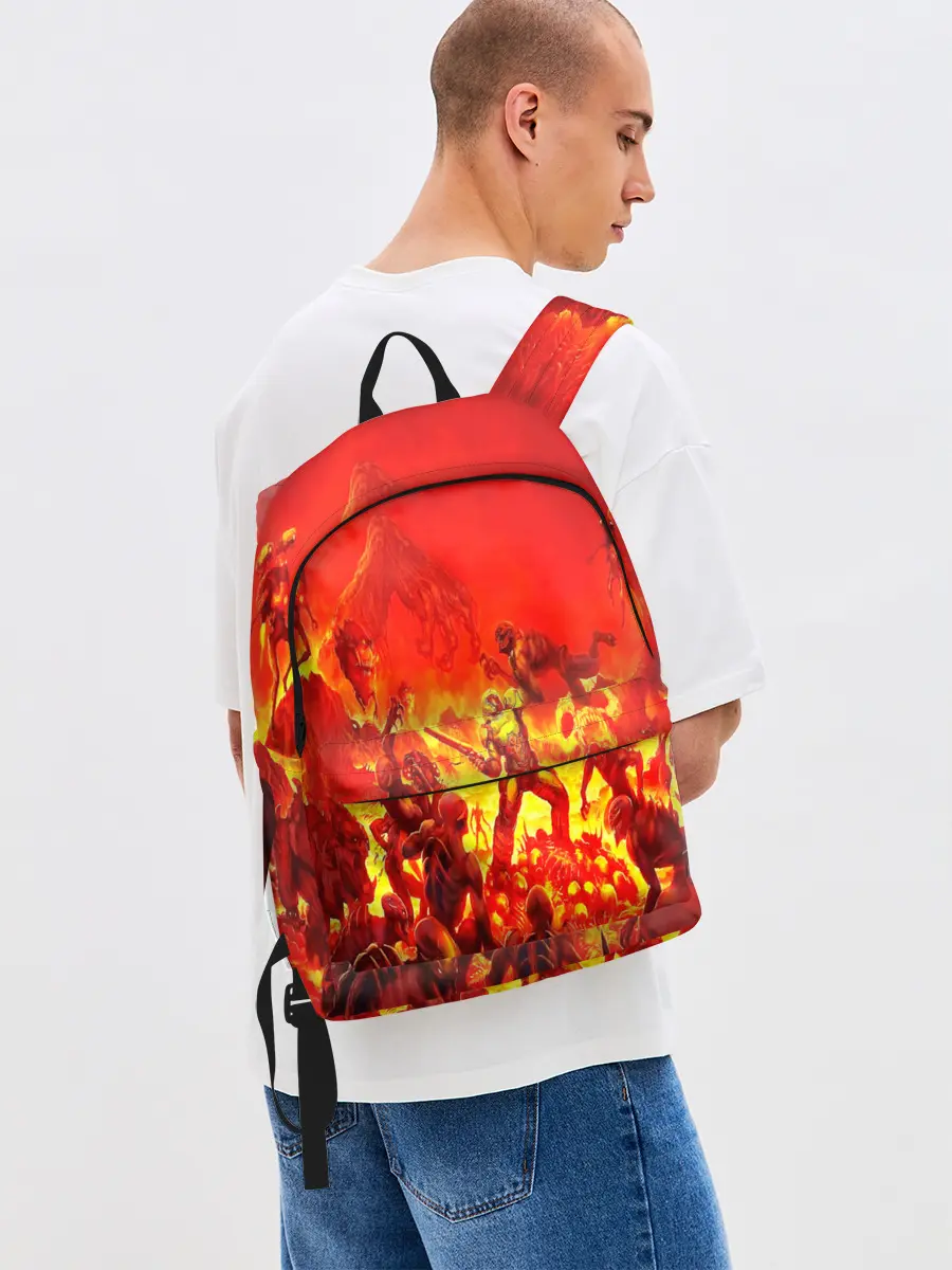 Рюкзак джинсовый / DOOM