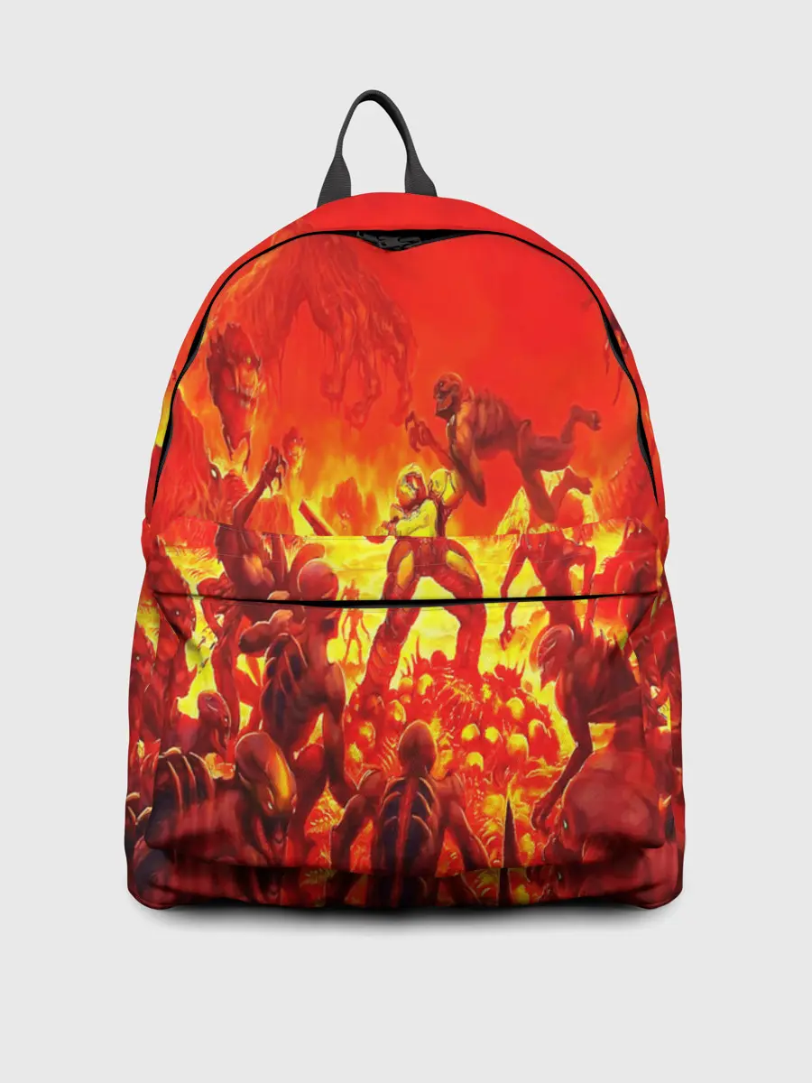 Рюкзак джинсовый / DOOM