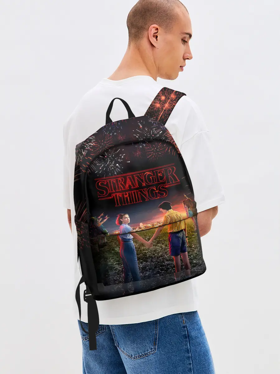Рюкзак джинсовый / STRANGER THINGS