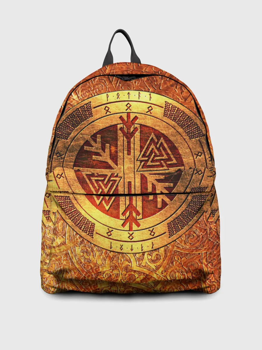 Рюкзак джинсовый / Кельтские узоры