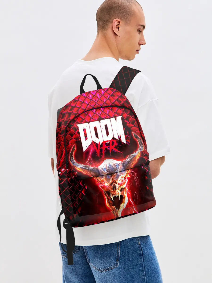 Рюкзак джинсовый / Doom Enternal