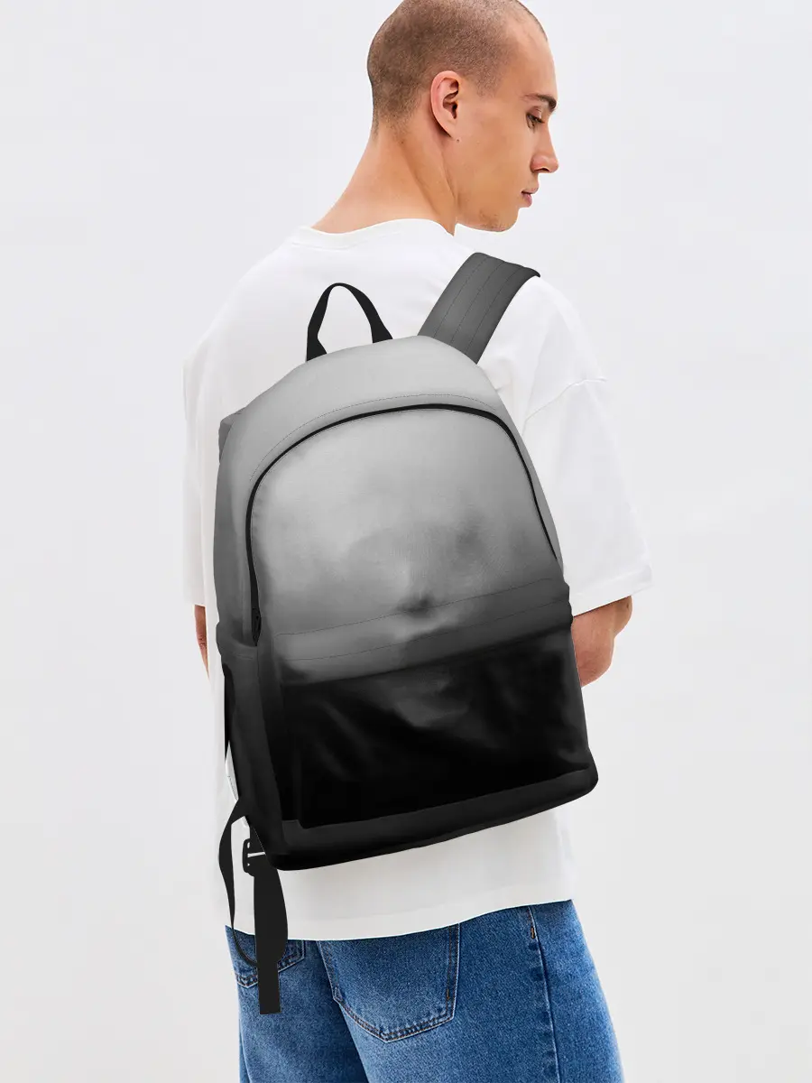 Рюкзак джинсовый / Кричащее Лицо Внутри