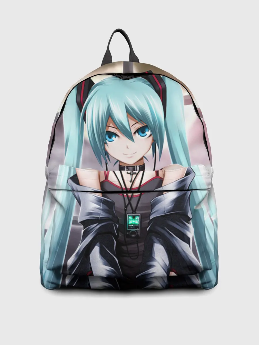 Рюкзак джинсовый / Мику Хацунэ