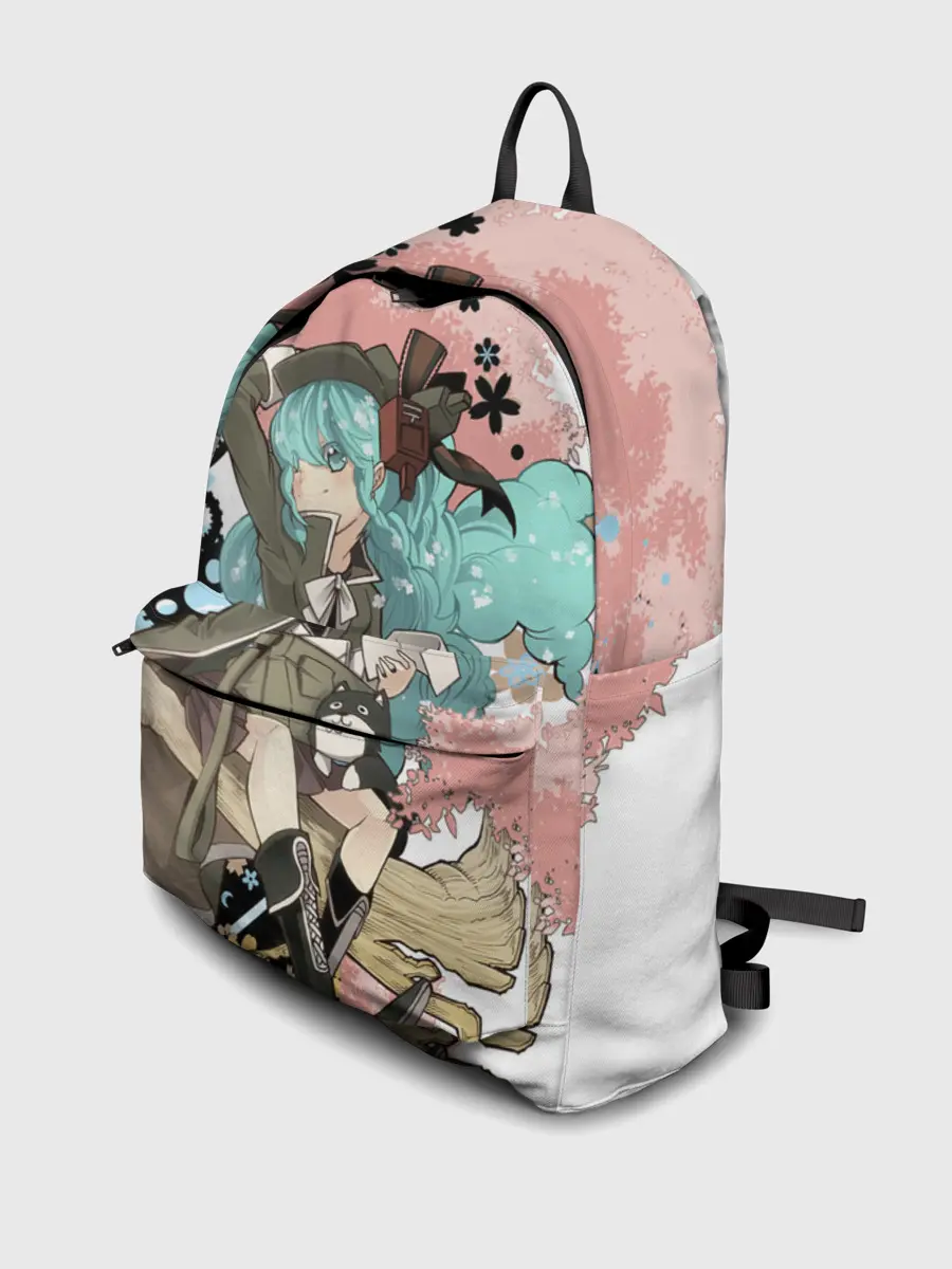 Рюкзак джинсовый / Мику Хацунэ