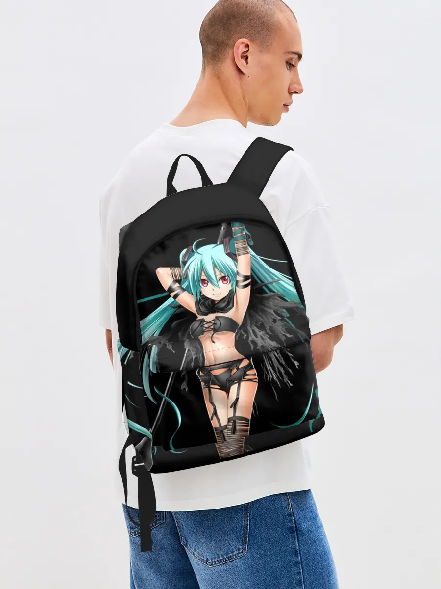 Рюкзак джинсовый / Мику Хацунэ