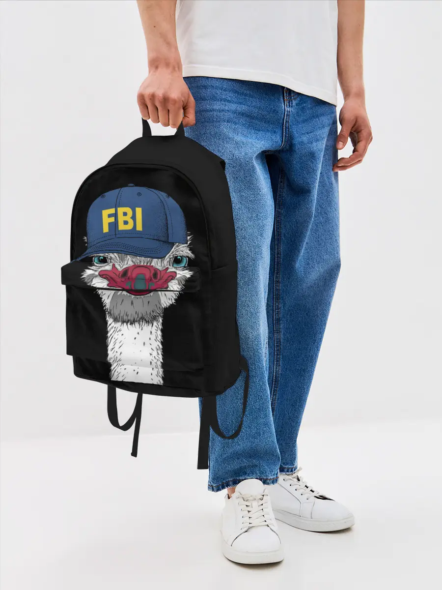 Рюкзак джинсовый / FBI