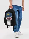 Рюкзак джинсовый / FBI