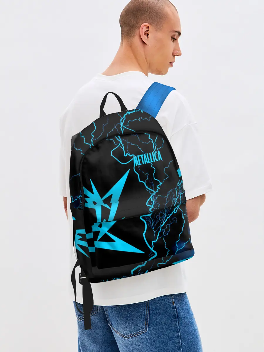 Рюкзак джинсовый / Metallica