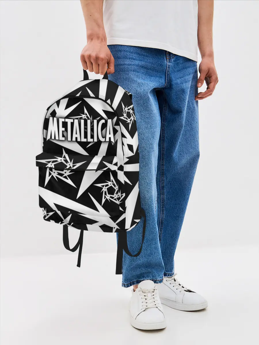 Рюкзак джинсовый / Metallica