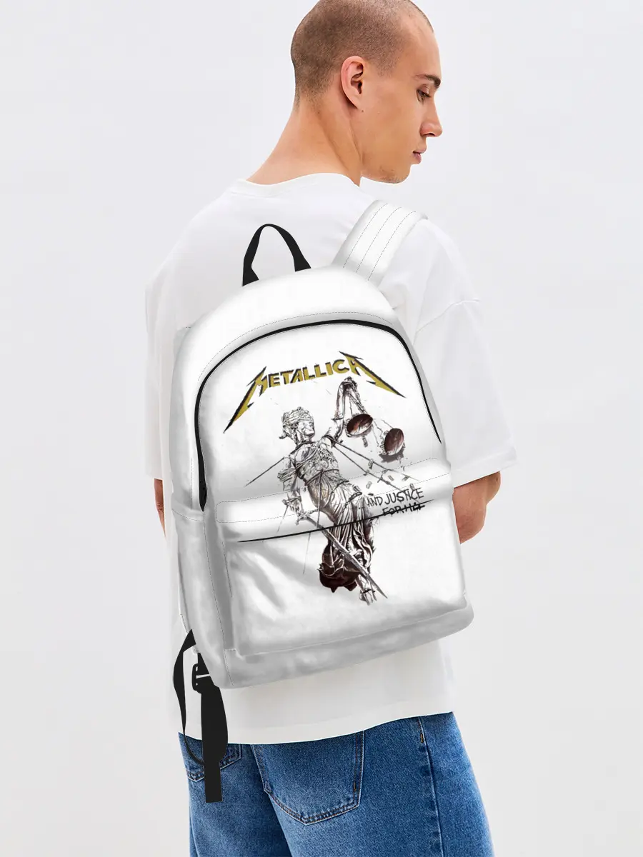 Рюкзак джинсовый / Metallica