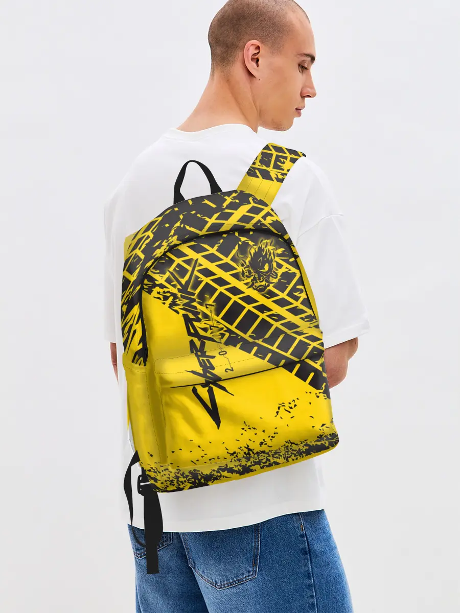 Рюкзак джинсовый / Cyberpunk 2077