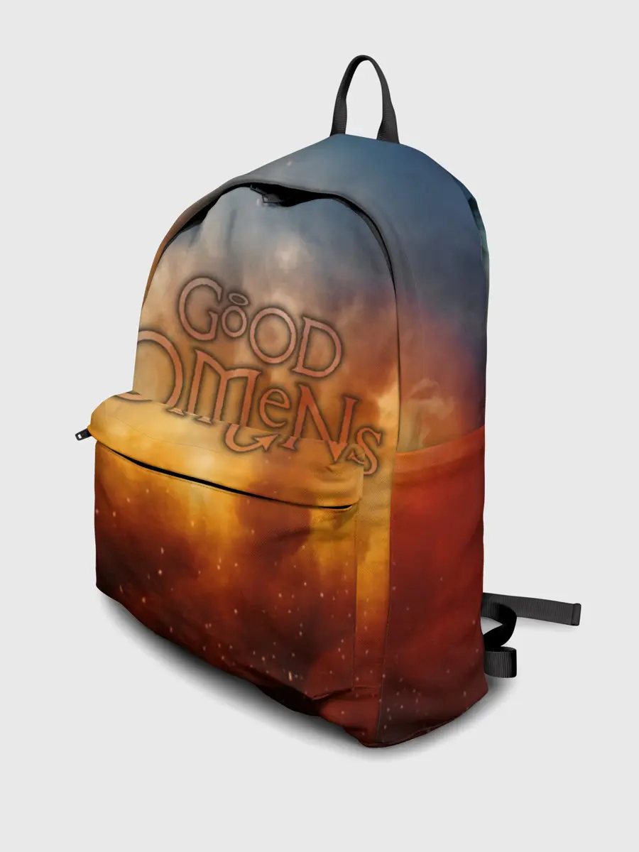 Рюкзак джинсовый / Good Omens