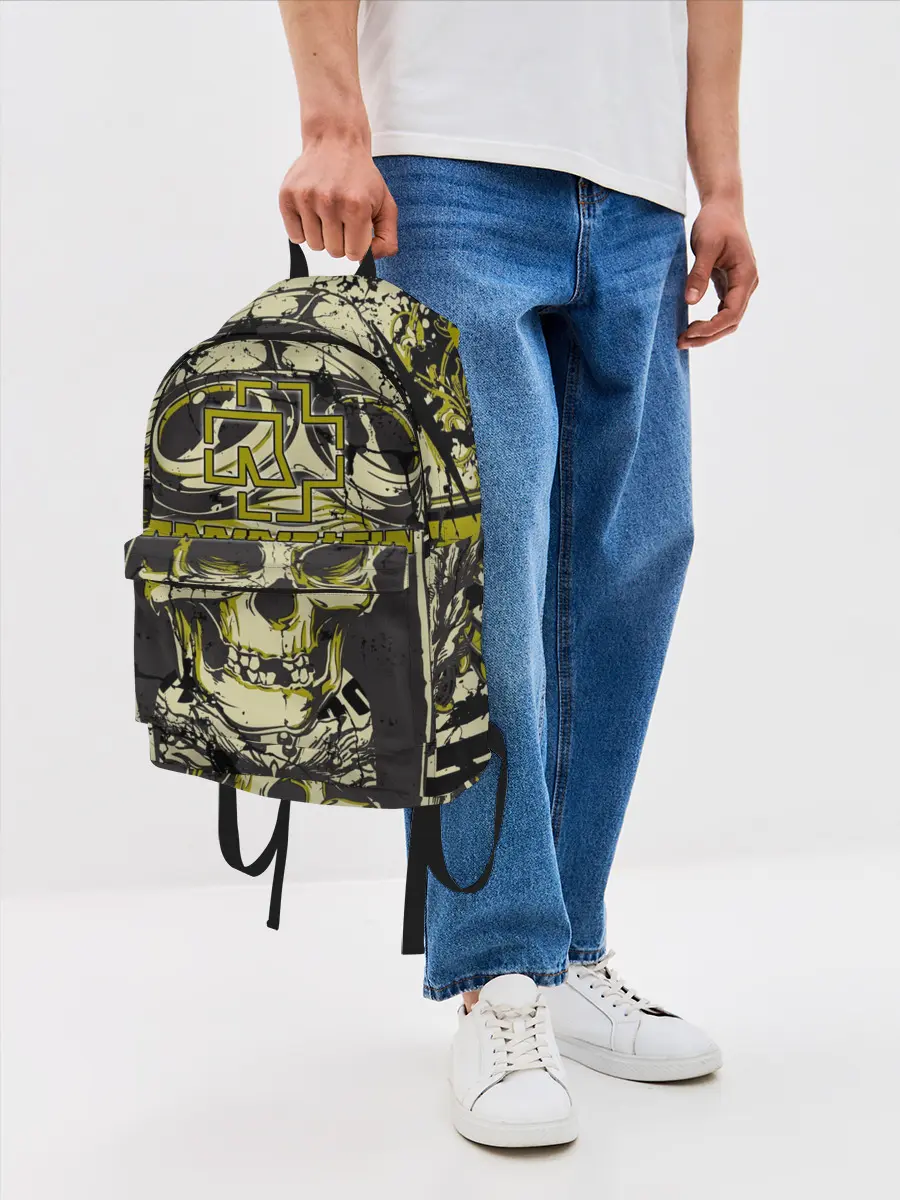 Рюкзак джинсовый / Rammstein