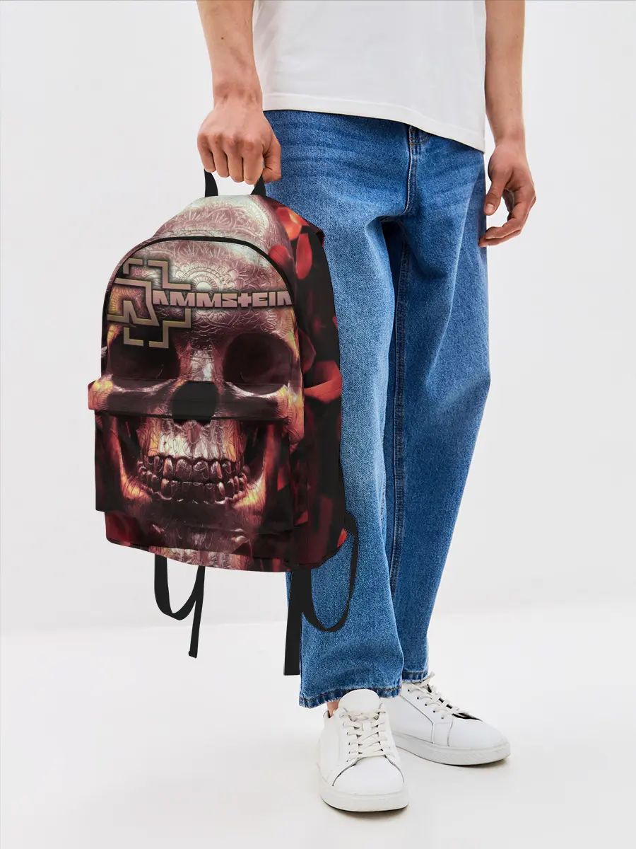 Рюкзак джинсовый / Rammstein
