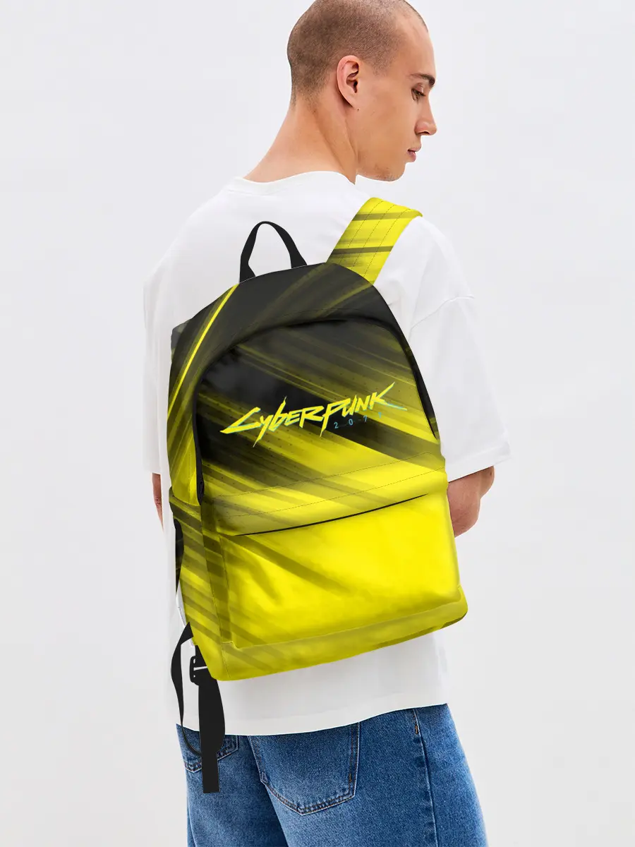 Рюкзак джинсовый / Cyberpunk 2077