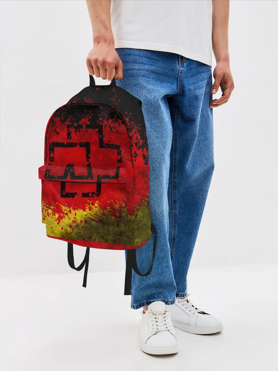 Рюкзак джинсовый / Rammstein