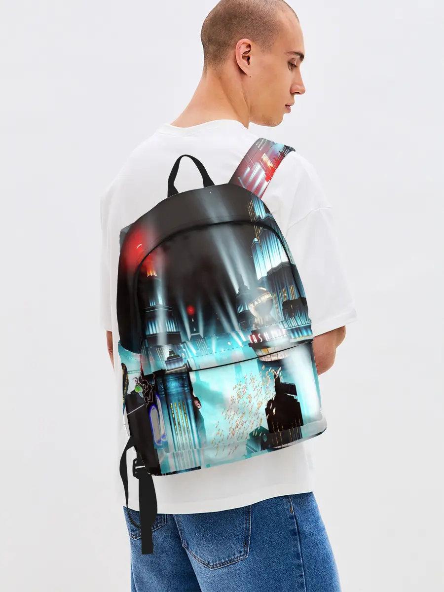 Рюкзак джинсовый / BIOSHOCK