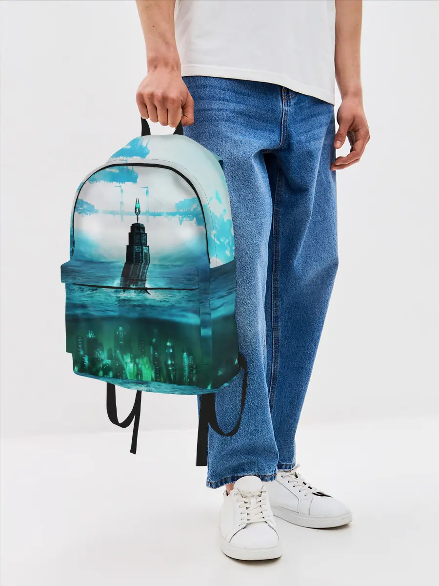 Рюкзак джинсовый / BIOSHOCK