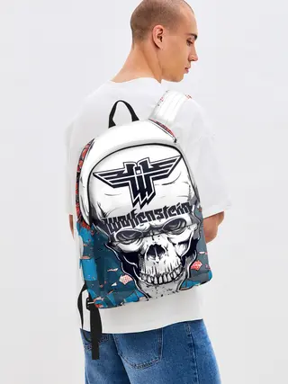 Рюкзак джинсовый / Wolfenstein