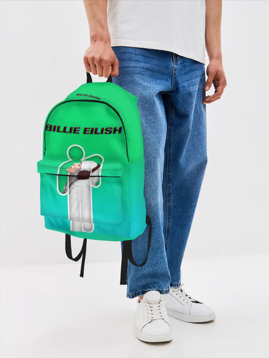 Рюкзак джинсовый / Billie Eilish