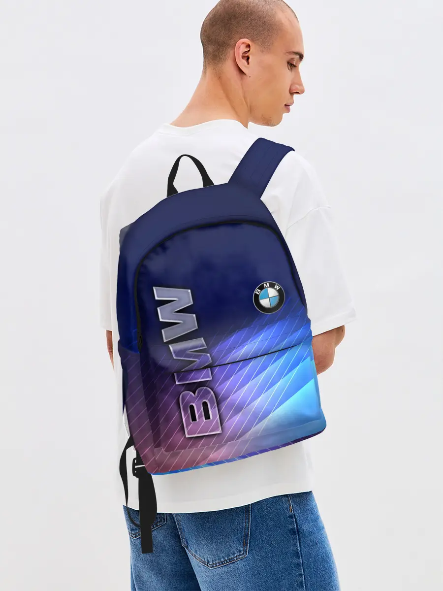 Рюкзак джинсовый / BMW