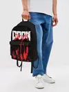 Рюкзак джинсовый / DOOM Bloody