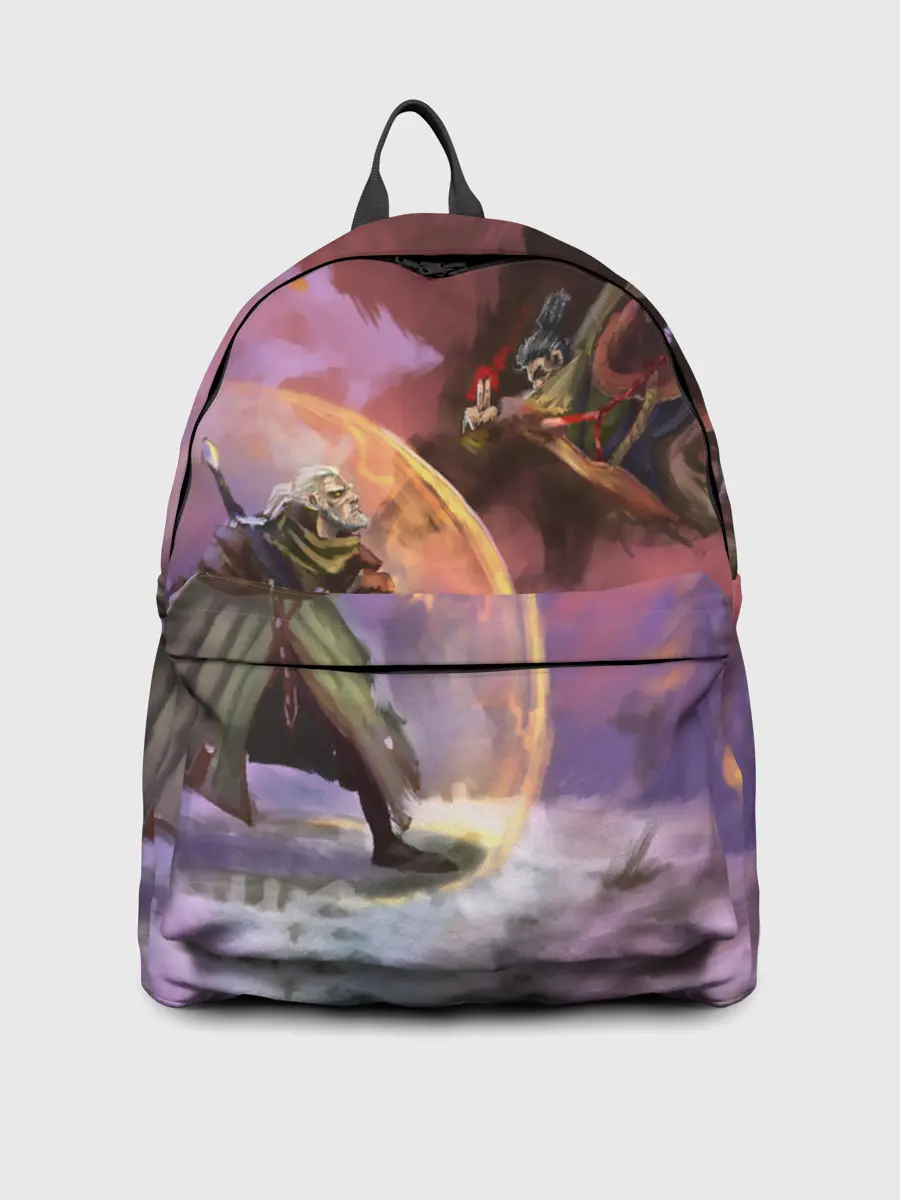 Рюкзак джинсовый / Ведьмак и Секиро