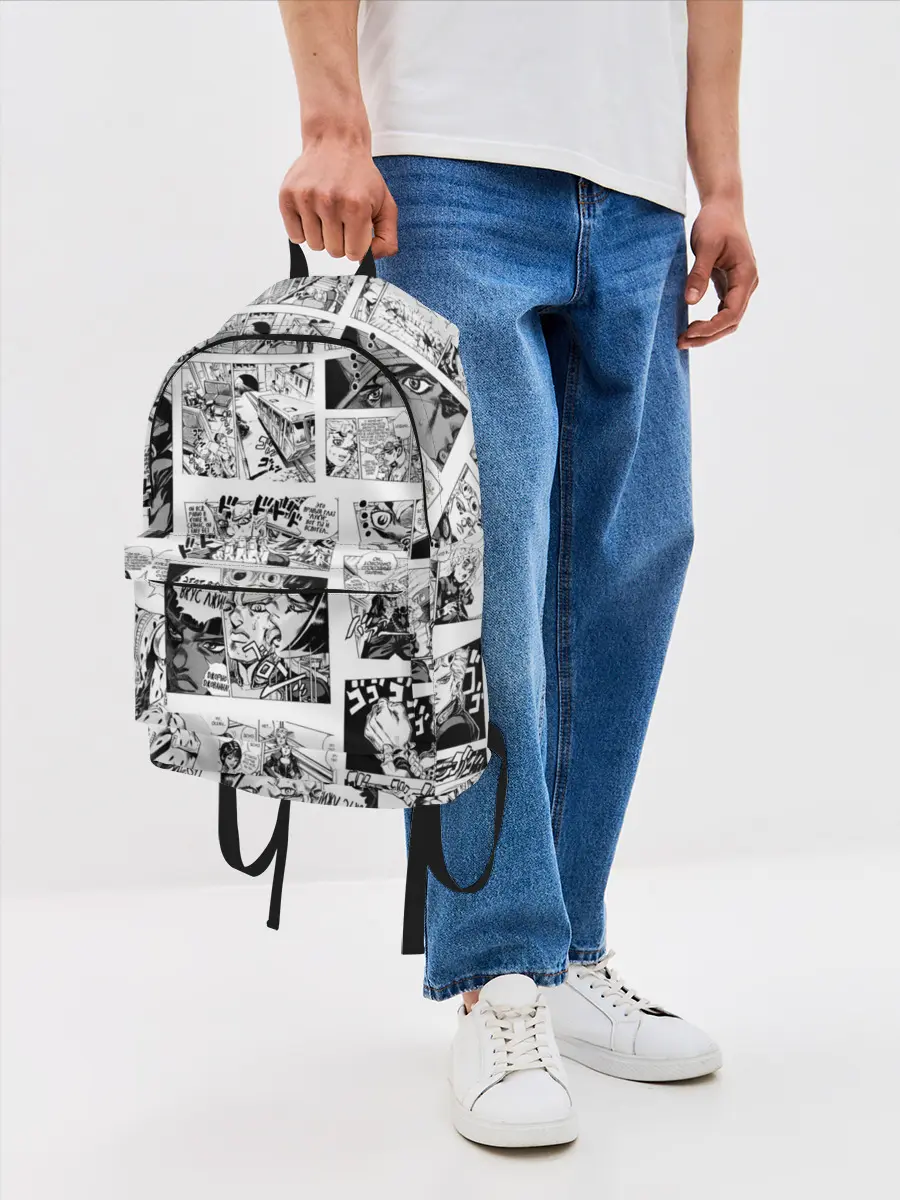 Рюкзак джинсовый / JoJo no Kimyou na Bouken