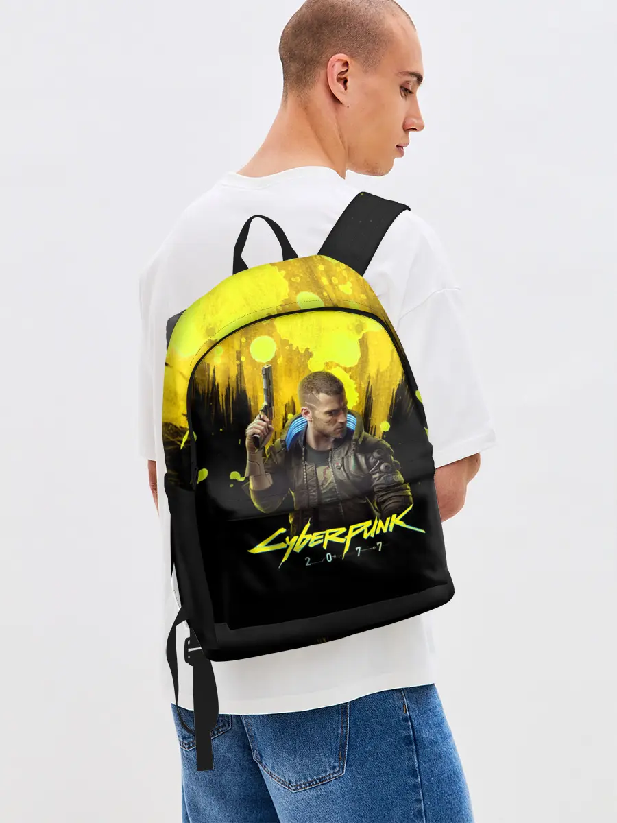 Рюкзак джинсовый / CYBERPUNK 2077