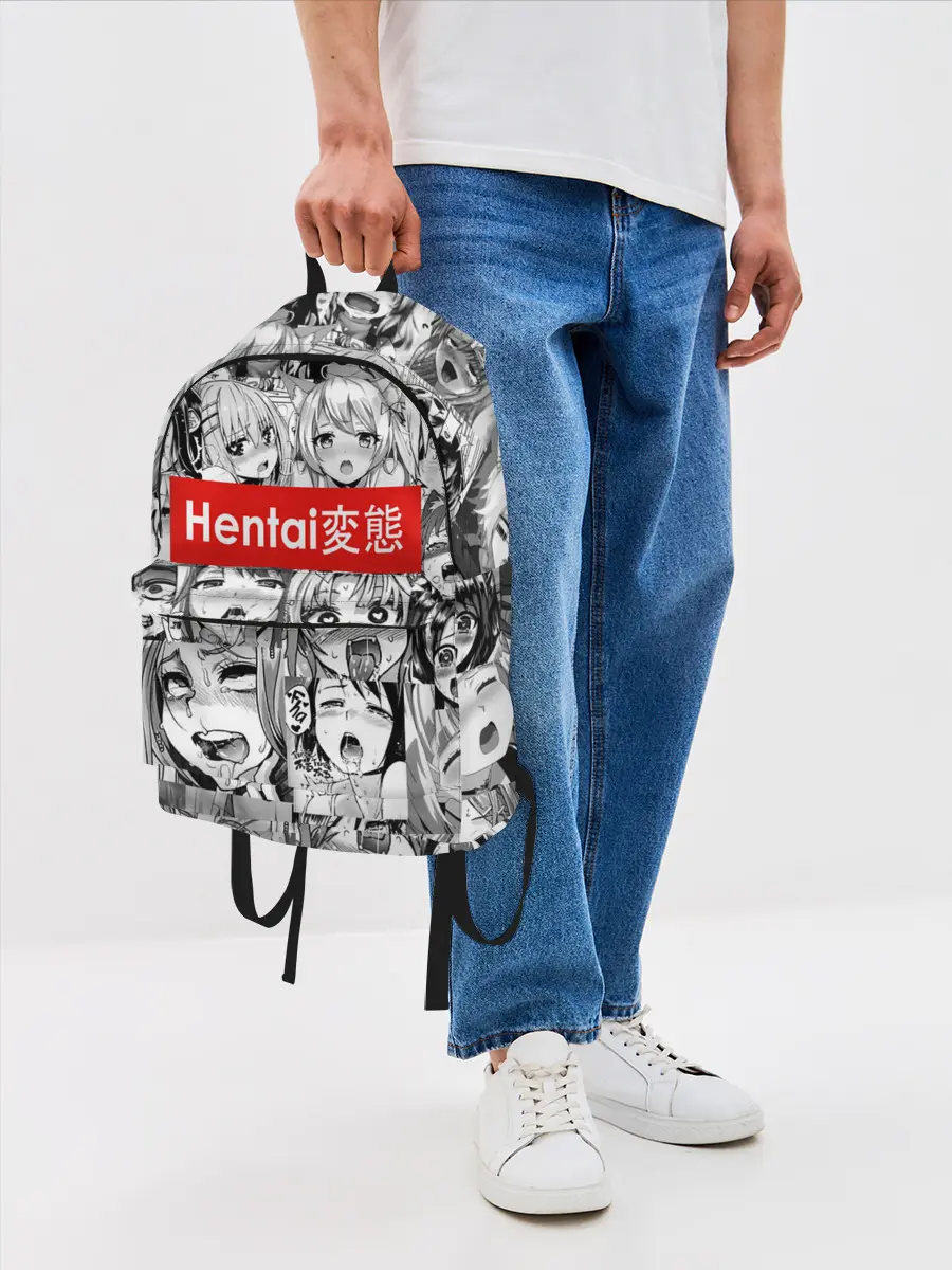 Рюкзак джинсовый / Японская анимация