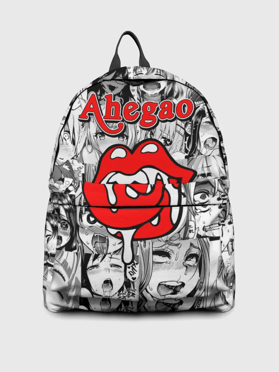 Рюкзак джинсовый / Ahegao