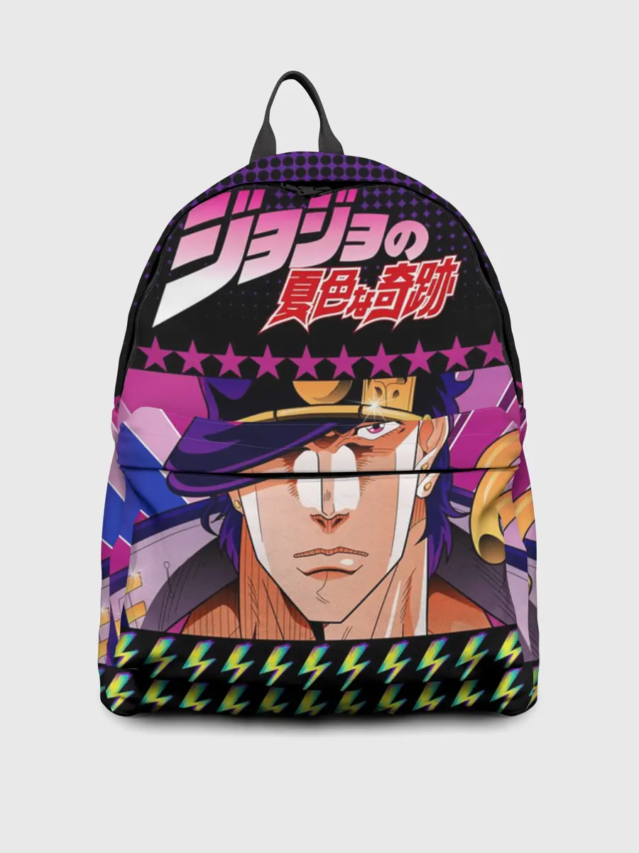 Рюкзак джинсовый / Joutarou Kuujou JoJo