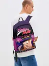 Рюкзак джинсовый / Joutarou Kuujou JoJo