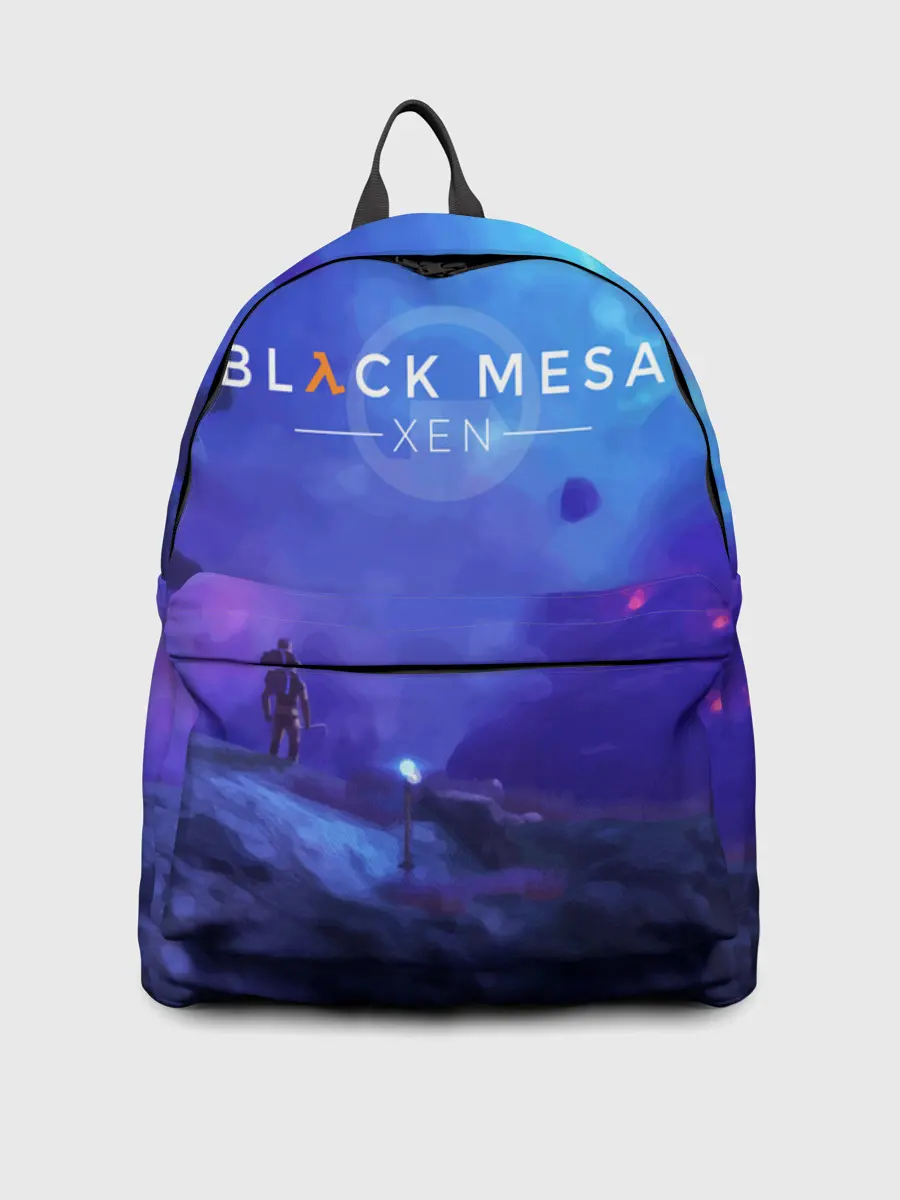 Рюкзак джинсовый / HALF-LIFE - Black Mesa: XEN