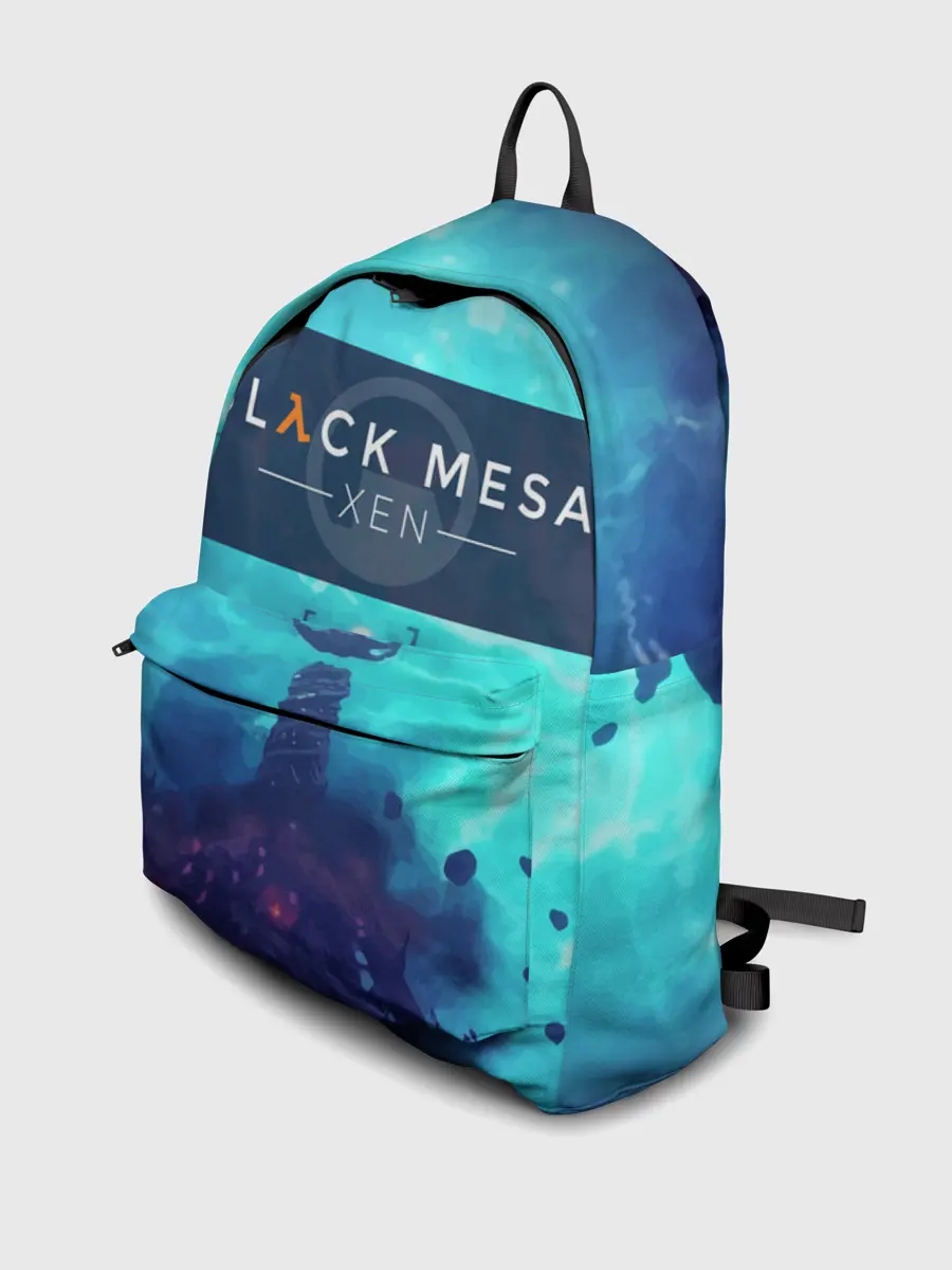 Рюкзак джинсовый / HALF-LIFE - Black Mesa: XEN