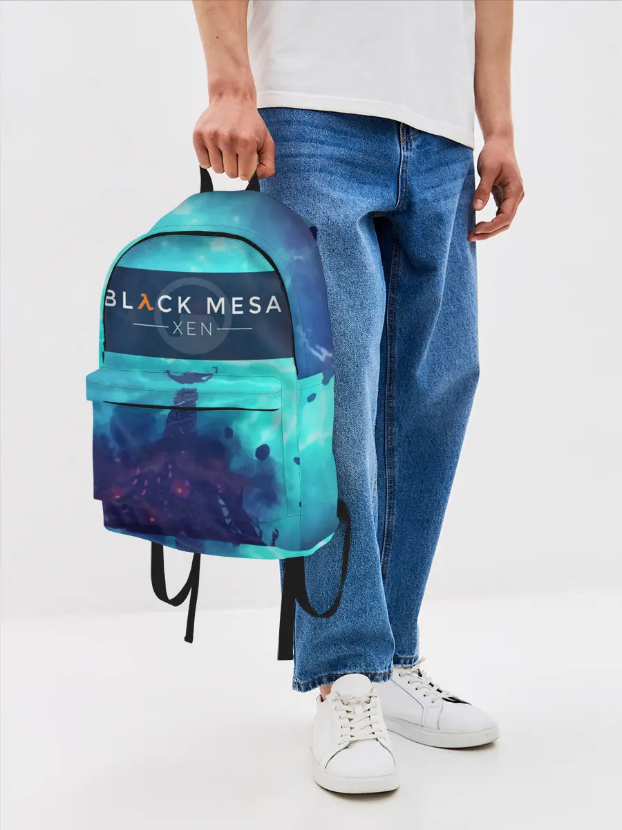 Рюкзак джинсовый / HALF-LIFE - Black Mesa: XEN