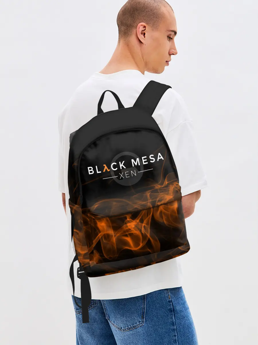 Рюкзак джинсовый / HALF-LIFE - Black Mesa: XEN