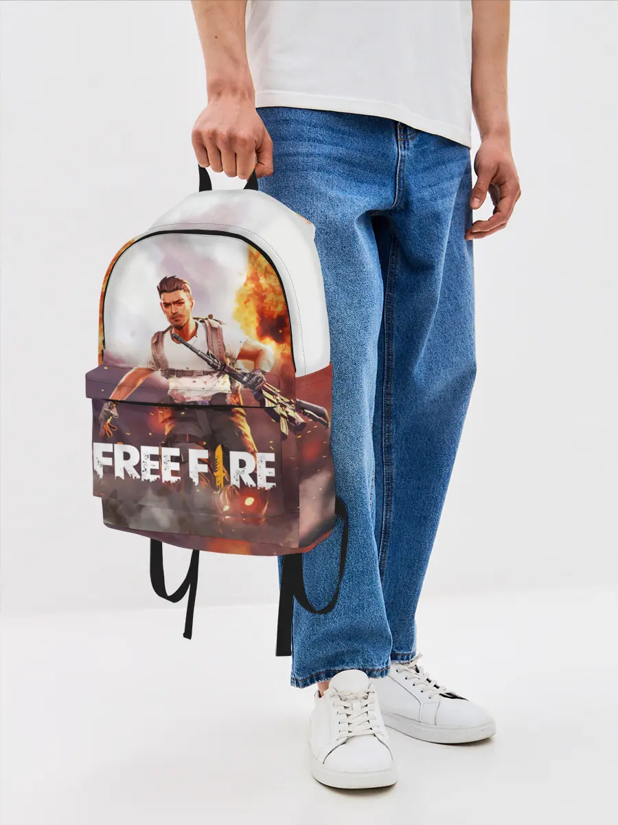 Рюкзак джинсовый / FREE FIRE