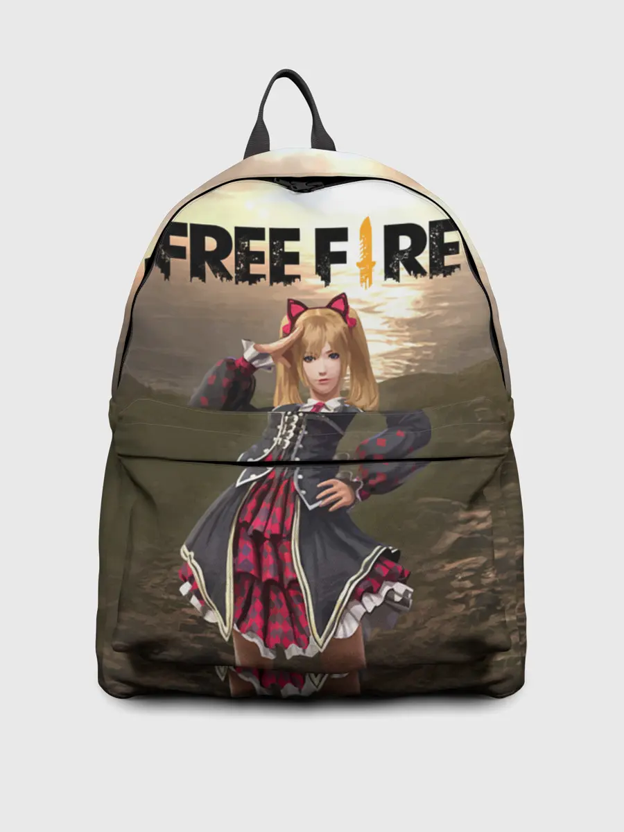 Рюкзак джинсовый / FREE FIRE - Caroline