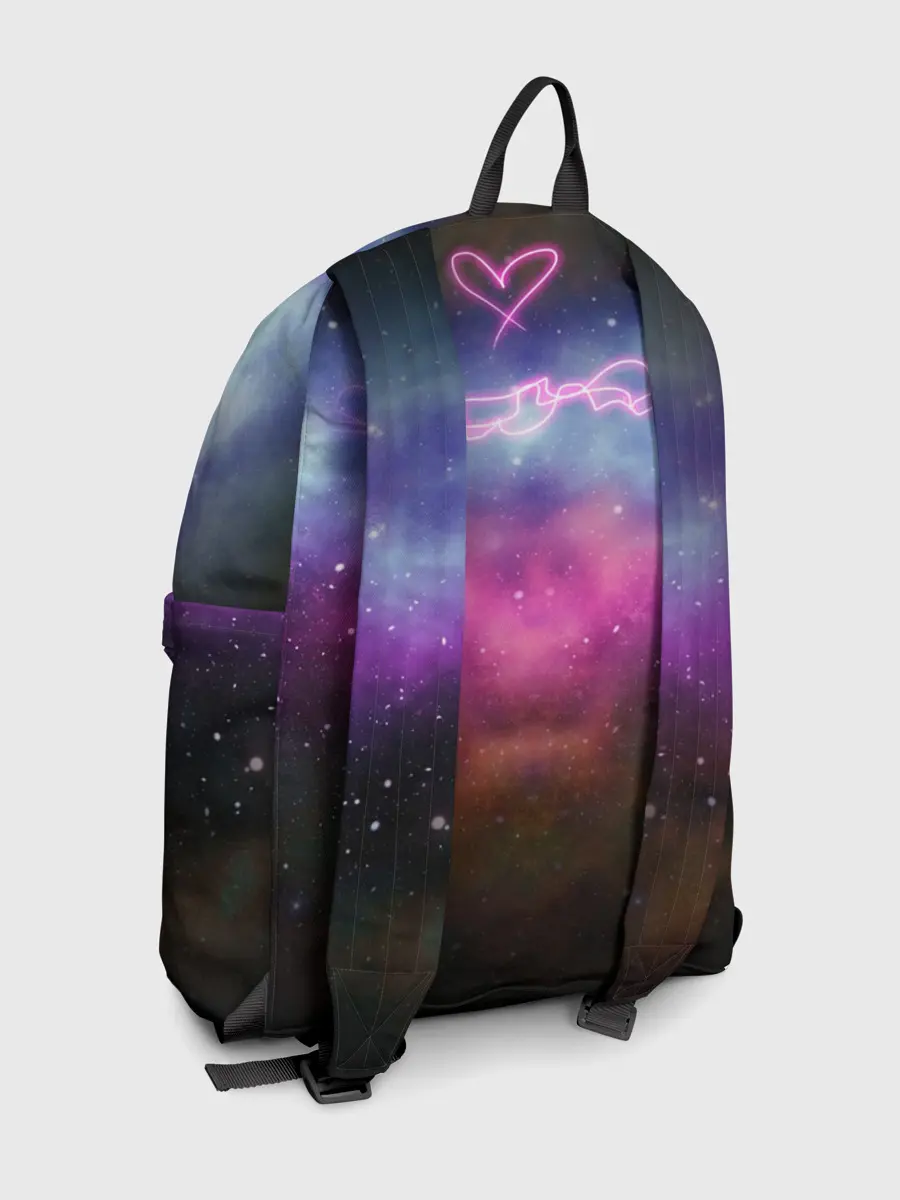 Рюкзак джинсовый / Кот на пицце