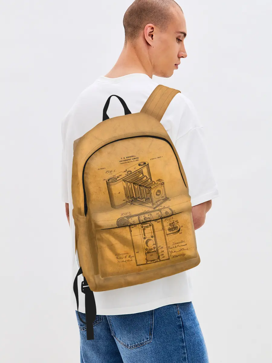 Рюкзак джинсовый / Photographic Camera Patent