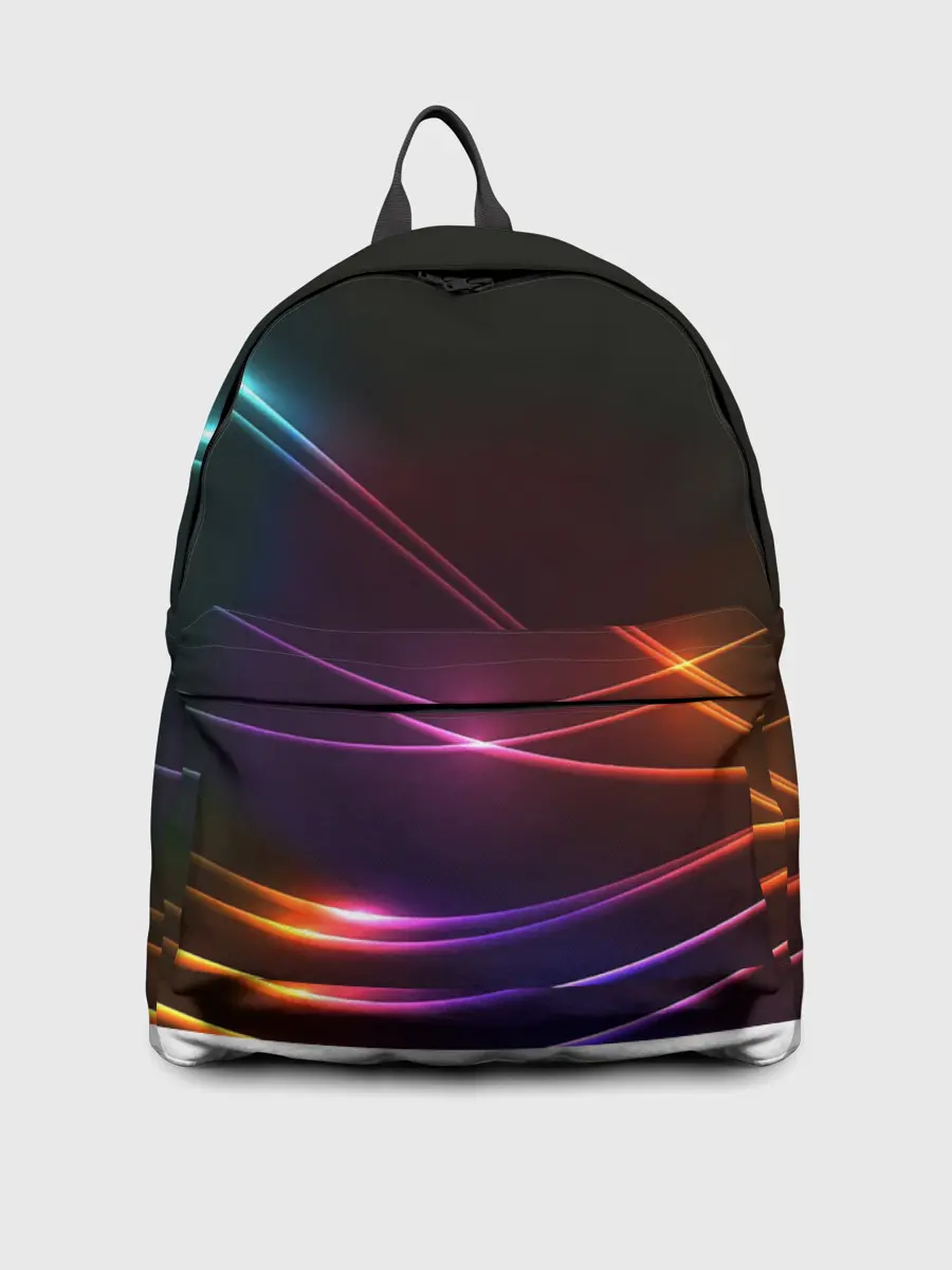 Рюкзак джинсовый / Неоновые Линии