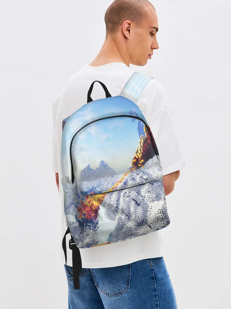 Рюкзак джинсовый / MINECRAFT