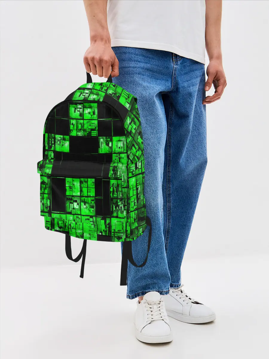 Рюкзак джинсовый / MINECRAFT