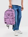 Рюкзак джинсовый / LIL PEEP LOGOBOMBING