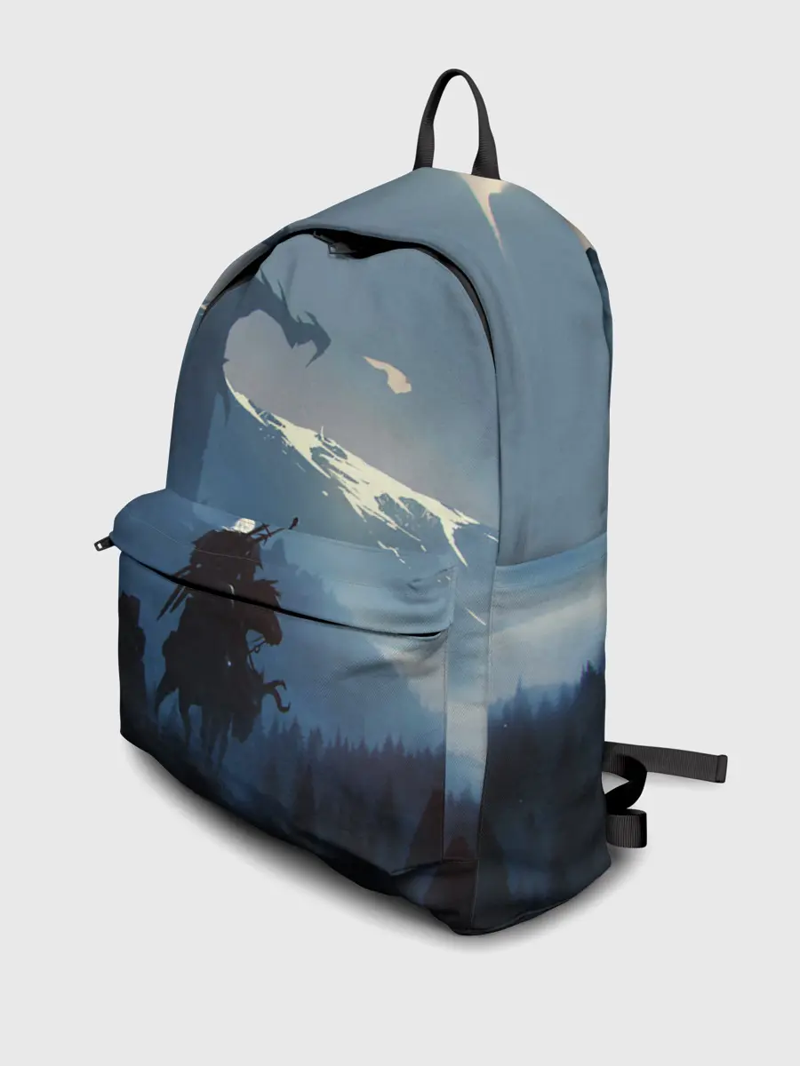 Рюкзак джинсовый / ВЕДЬМАК