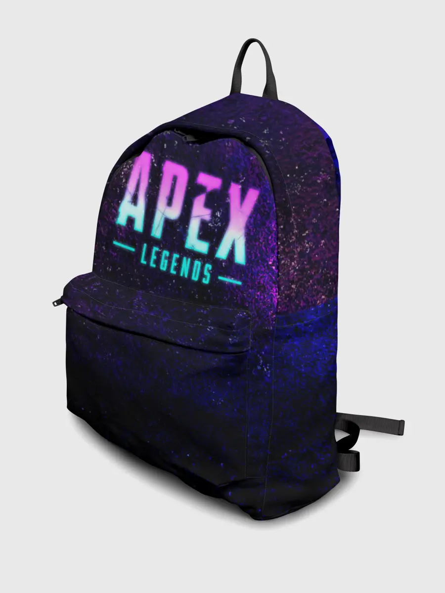 Рюкзак джинсовый / Apex Legends. Neon logo